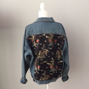 LF/ Carmar oversized jean jacket